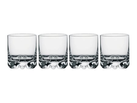 Erik Double Old Fashioned Glass (Set of 4) Online Hot Sale