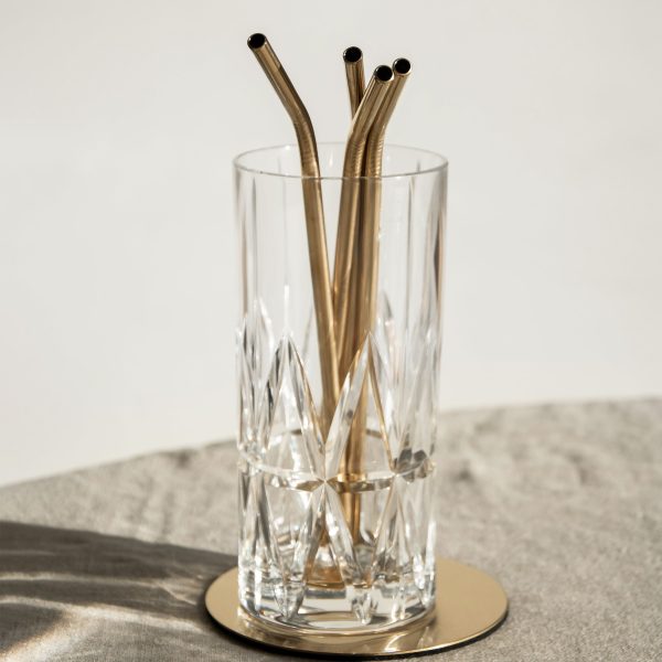 Set of 8 Peak Straws with Cleaning Brush Online