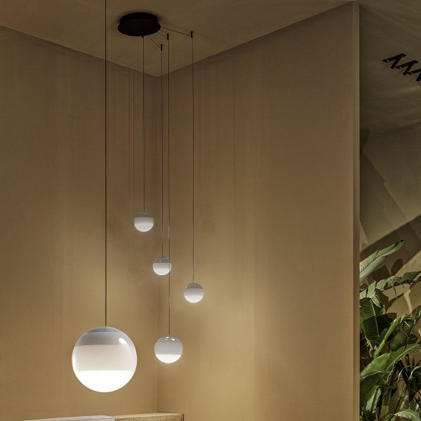 Dipping Light Round Multi-Light Pendant Light Cheap