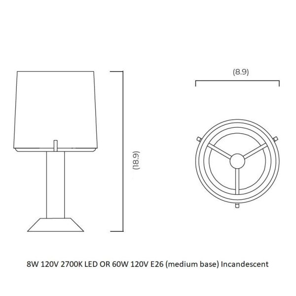 Acropolis Table Lamp Online Sale