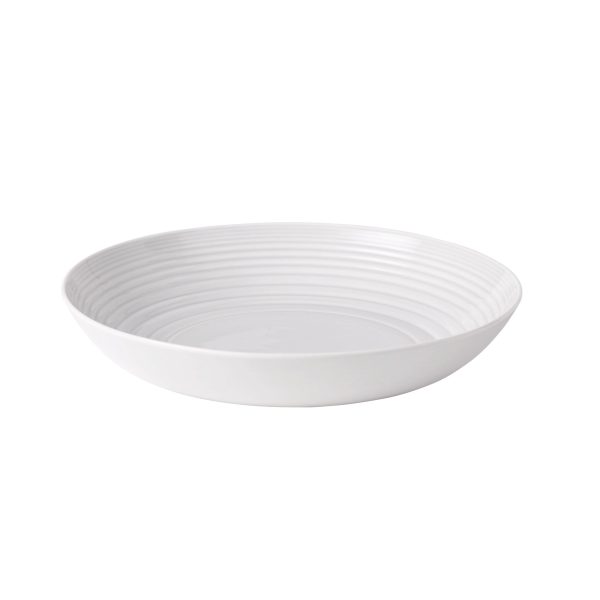 Maze White Serving Bowl Online Sale