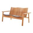 Amaze Outdoor Teak Stackable 2 Seater Sofa Online Hot Sale