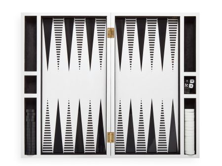 Op Art Lacquer Backgammon Set For Cheap