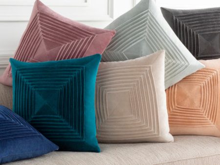 Akira Pleated Velvet Pillow Fashion