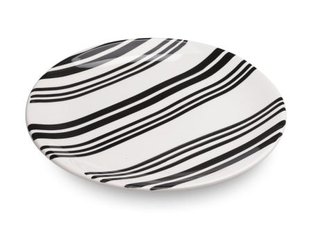 Dalmata Stripe Plate (Set of 6) For Cheap