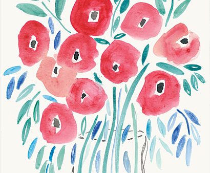 KR569 - Poppin  Poppies - 12x16 Supply