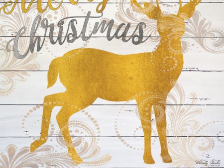 CIN1260 - Merry Christmas Deer - 12x12 Hot on Sale